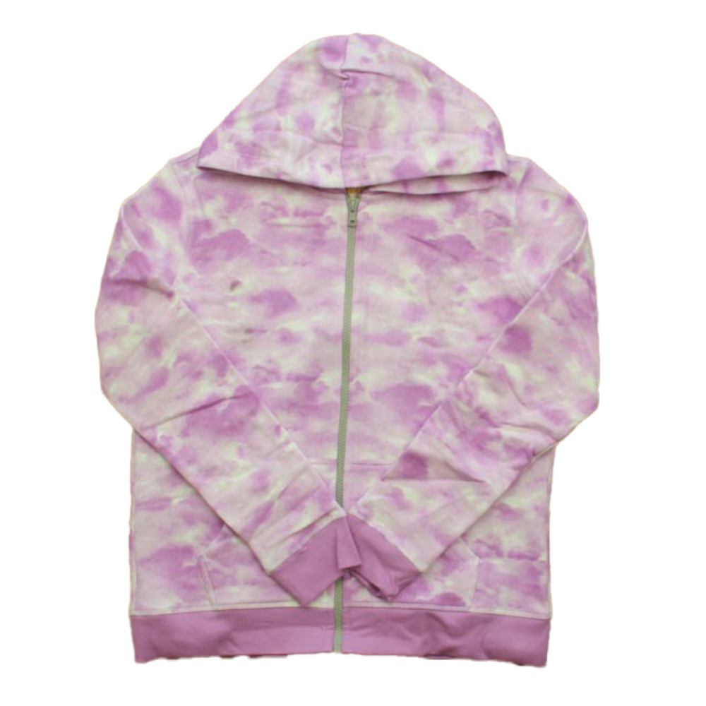 Mightly Girls Purple Tie Dye Hoodie size: 2-5T